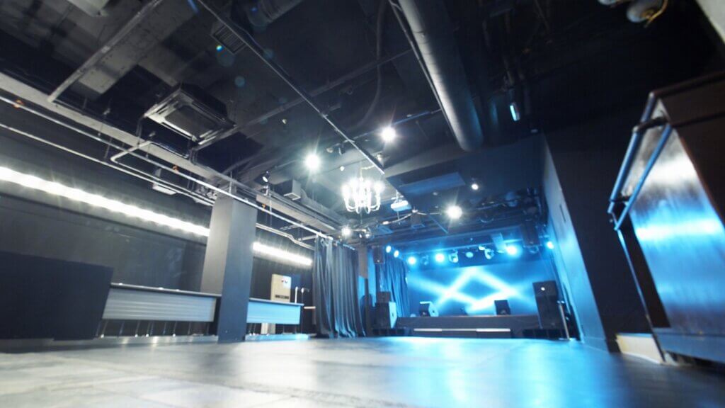 キャパ最大200人のコピーダンスライブ会場として利用可能なライブハウス